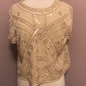 Forever 21 Sequin Top